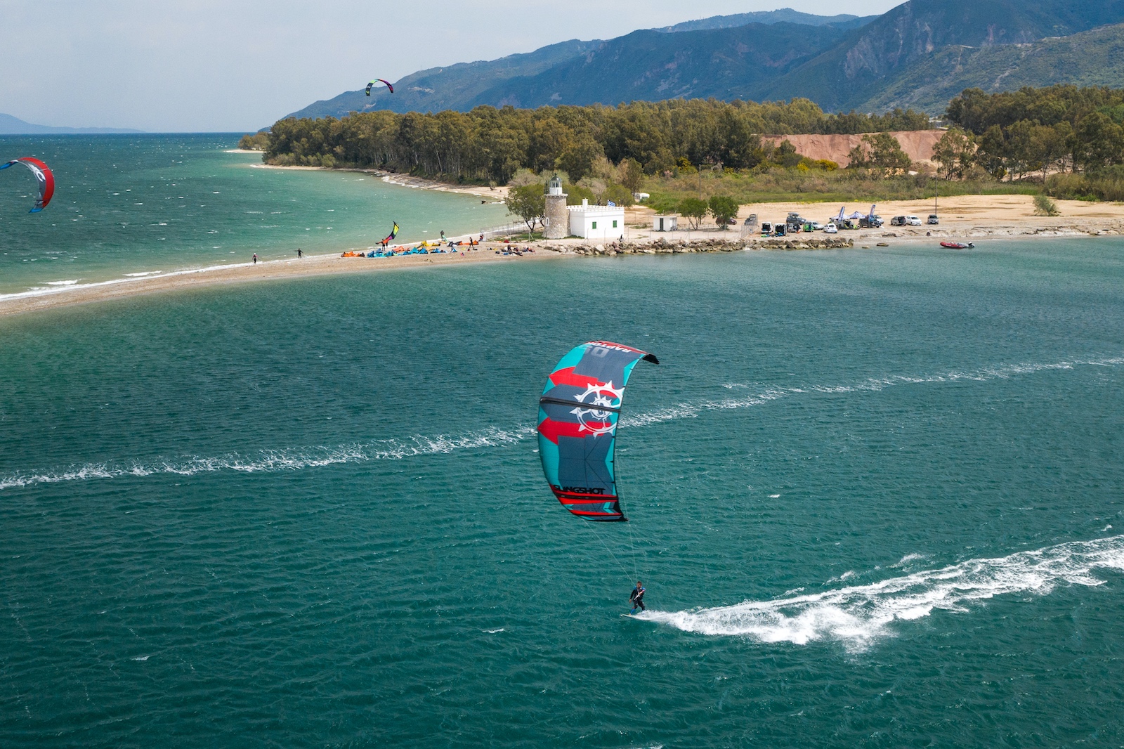 kitesurfing in greece