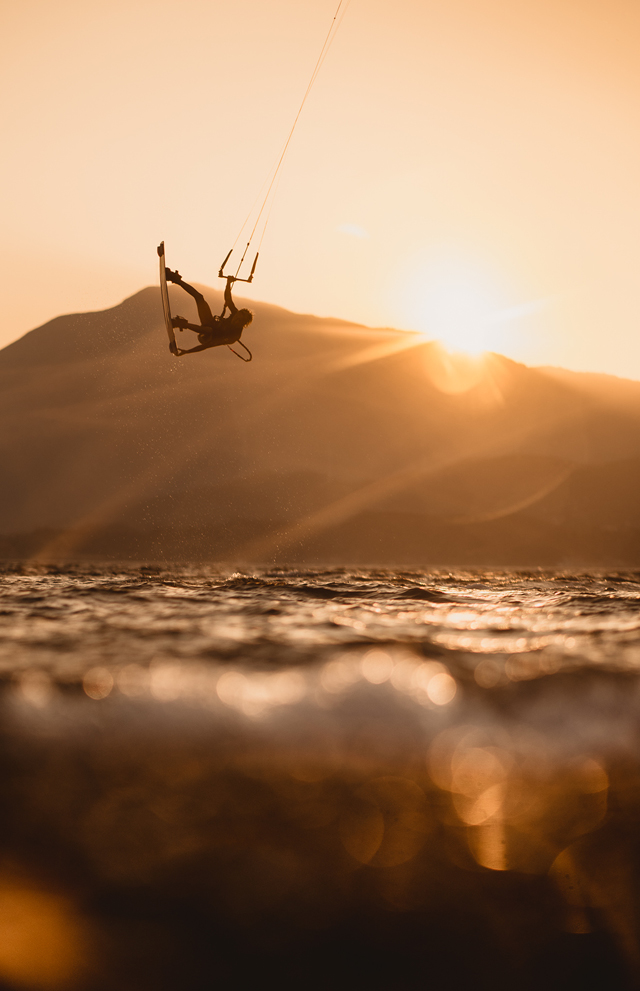 Kitesurfing in Greece
